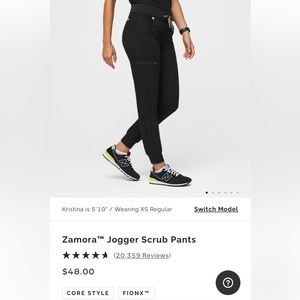 XXS/P Zamora Figs Scrubs